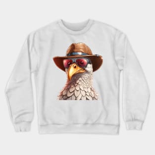 Cartoon Thanksgiving Turkey #3 Crewneck Sweatshirt